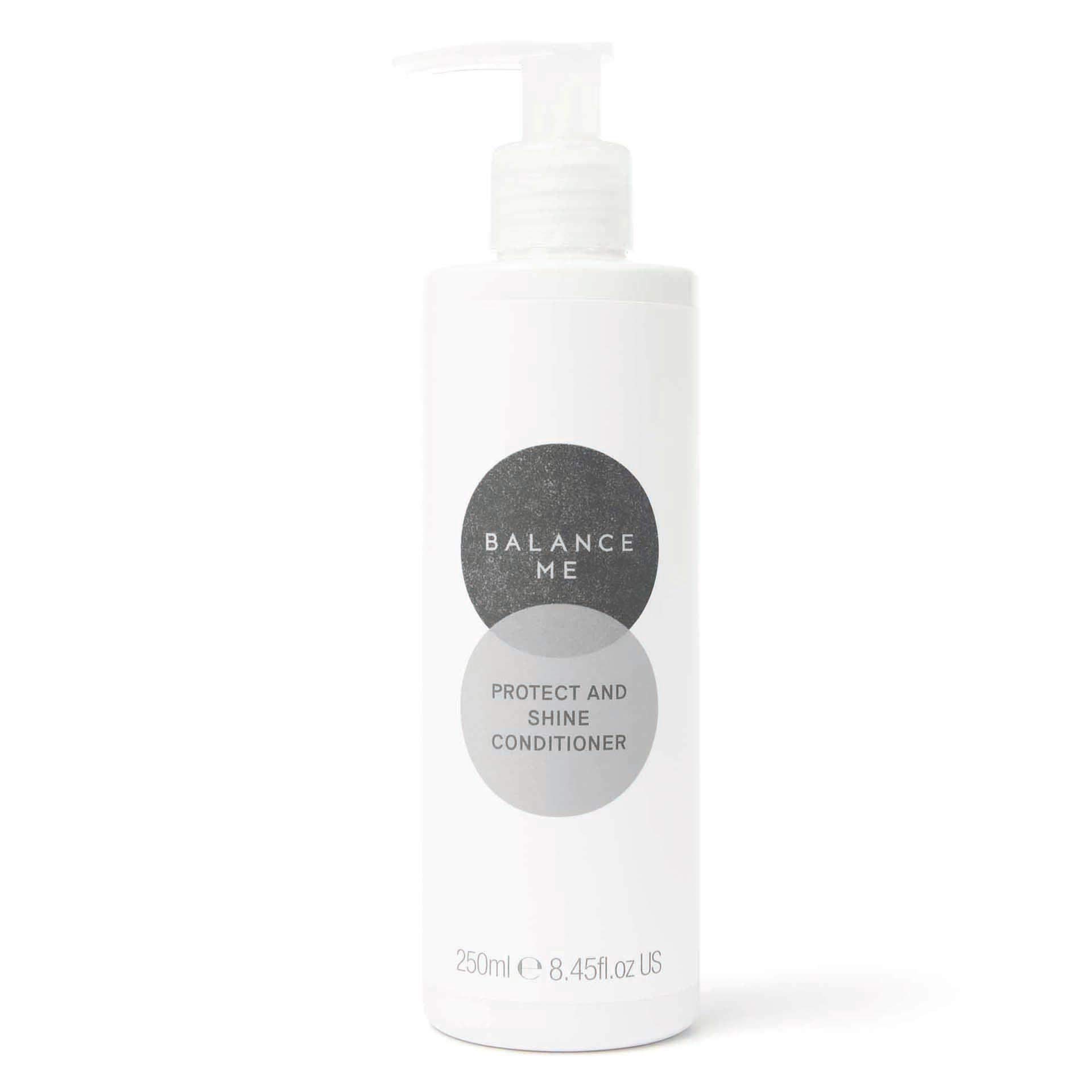 Balance MeProtect & Shine Conditioner | With Black Pepper + Argan Oil | Silicone Free Natural Conditioner | Vegan Friendly & Cruelty Free | Made in the UK | 250ml