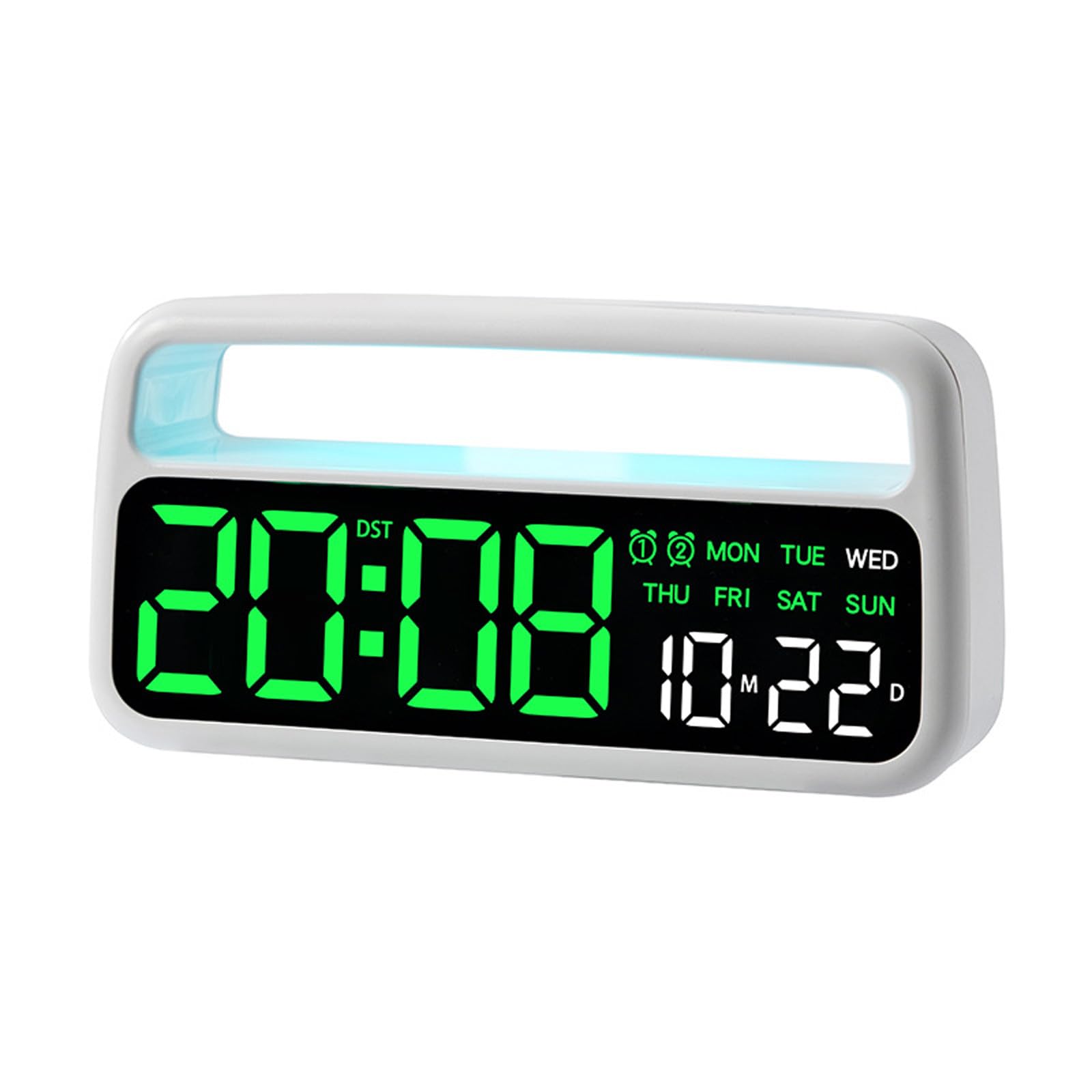 XuQiZZpp Alarm Clocks for Bedroom Living Room Digital Clock Night Light Digitals Alarms Clocks Saving Time Desk Clock