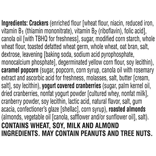 Kellogg's Club Minis Mix, Snack Mix, Berry Almond, 6.3oz Bag(Pack of 6)