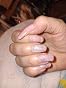 GAOY Cat Eye Gel Nail Polish, Glitter Holographic Nail Polish with Magnet, 16ml Reflective Translucent UV Gel, 1394 Silver Rainbow