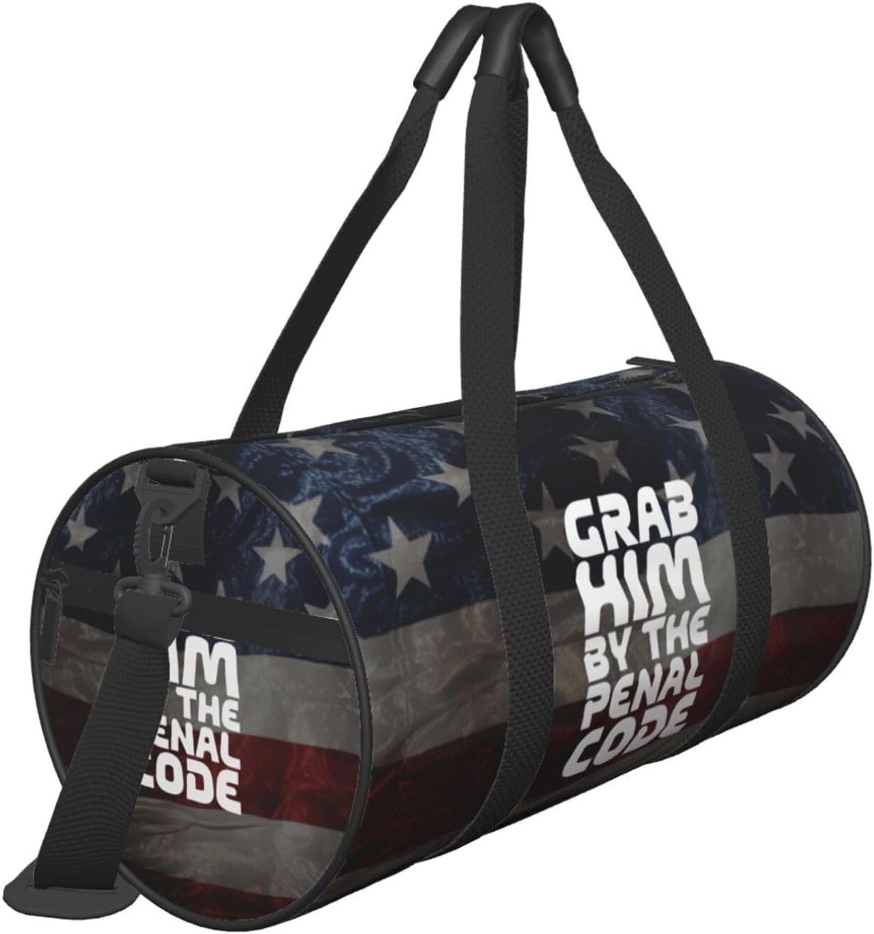 Grab Him By The Penal Code Duffel Bag Gym Bag Travel Sports Tote Large Foldable Beach Swim Yoga1