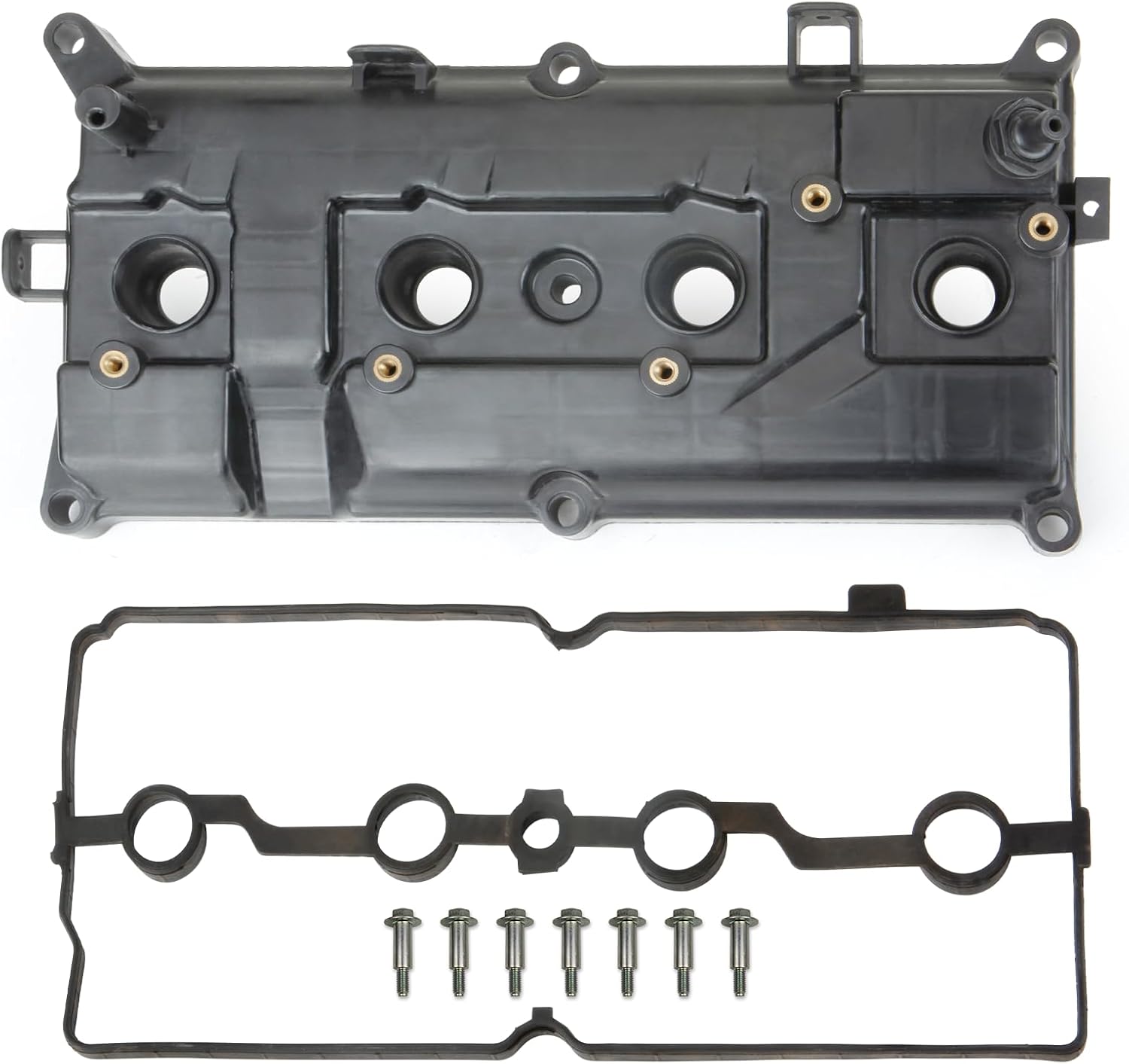 MITZONE Valve Cover with Gasket Compatible with 2007-2012 Nissan Sentra 2013-2020 Nissan NV200 2.0L Repalce 13264-ET00B 13264-ET000 13264-ET00A