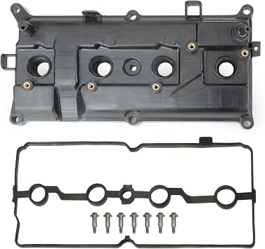 MITZONE Valve Cover with Gasket Compatible with 2007-2012 Nissan Sentra 2013-2020 Nissan NV200 2.0L Repalce 13264-ET00B 13264-ET000 13264-ET00A