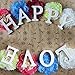 Decorative Wood Letters,Totoo Hanging Wall 26 Letters Wooden Alphabet Wall Letter for Children Baby Name Girls Bedroom Wedding Brithday Party Home Decor-Letters (U)