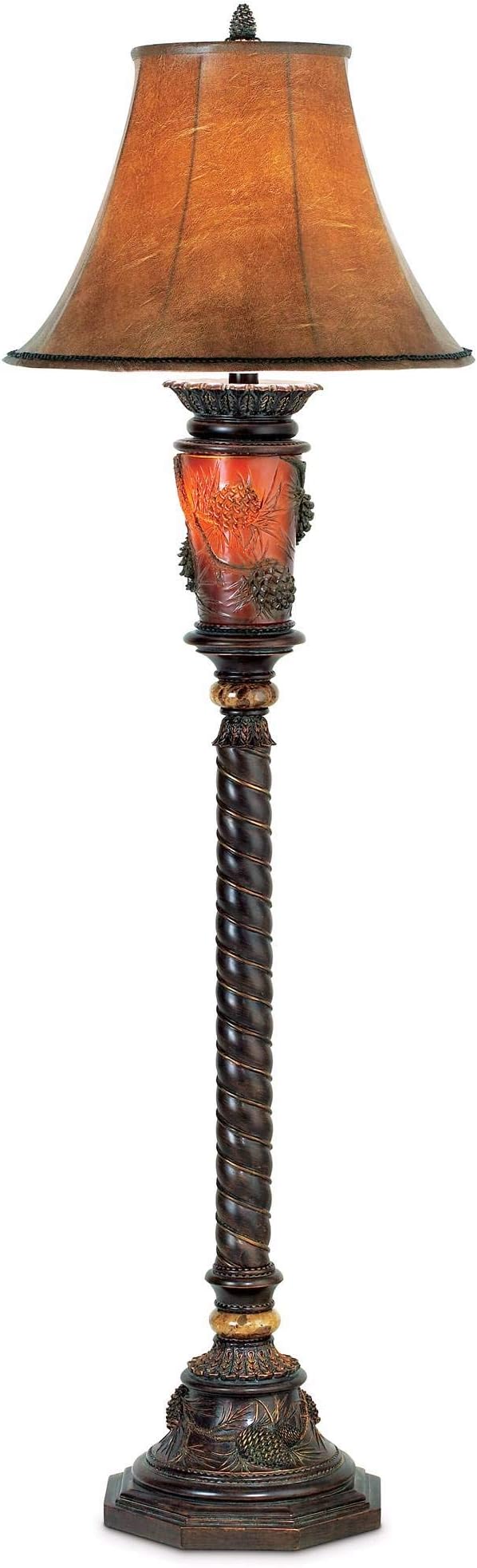 Pine Cone Glow Floor Lamp