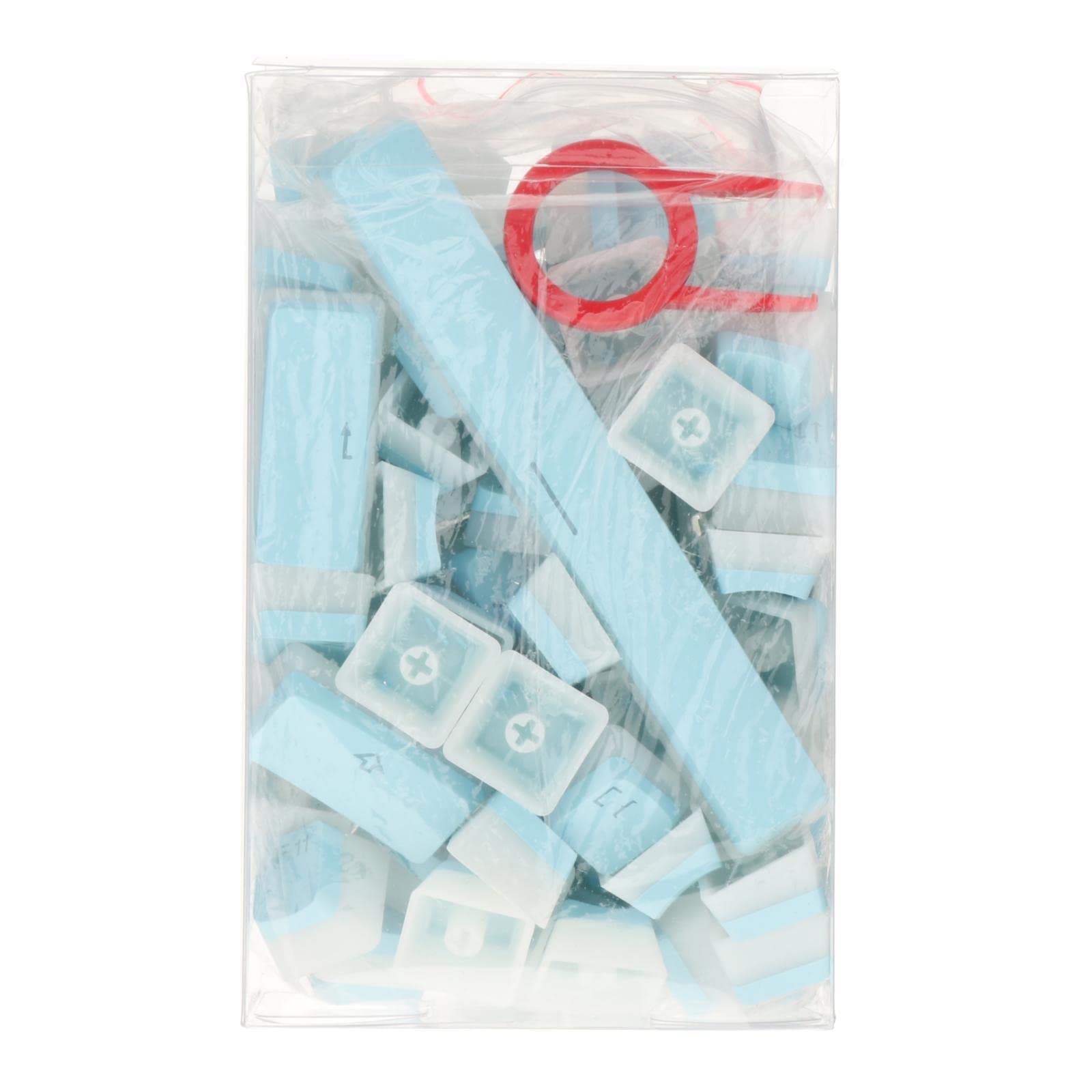 Keycaps Pudding Pbt 121 Pièces Bleu