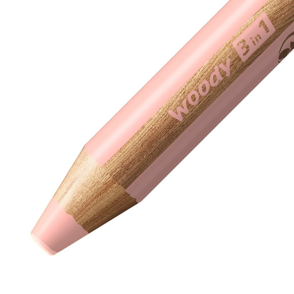 Crayon de couleur STABILO woody 3in1 - Crayon dessin