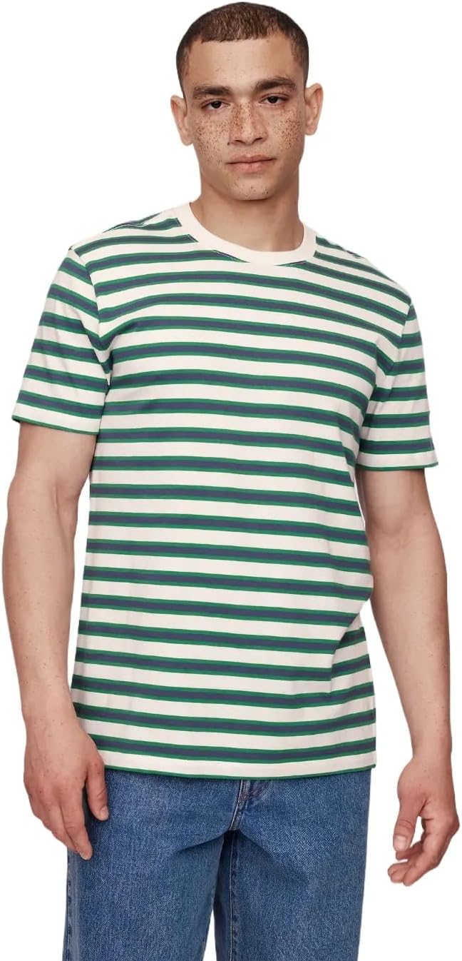 Gap Mens Everyday Soft Stripe Crewneck T-Shirt Tee