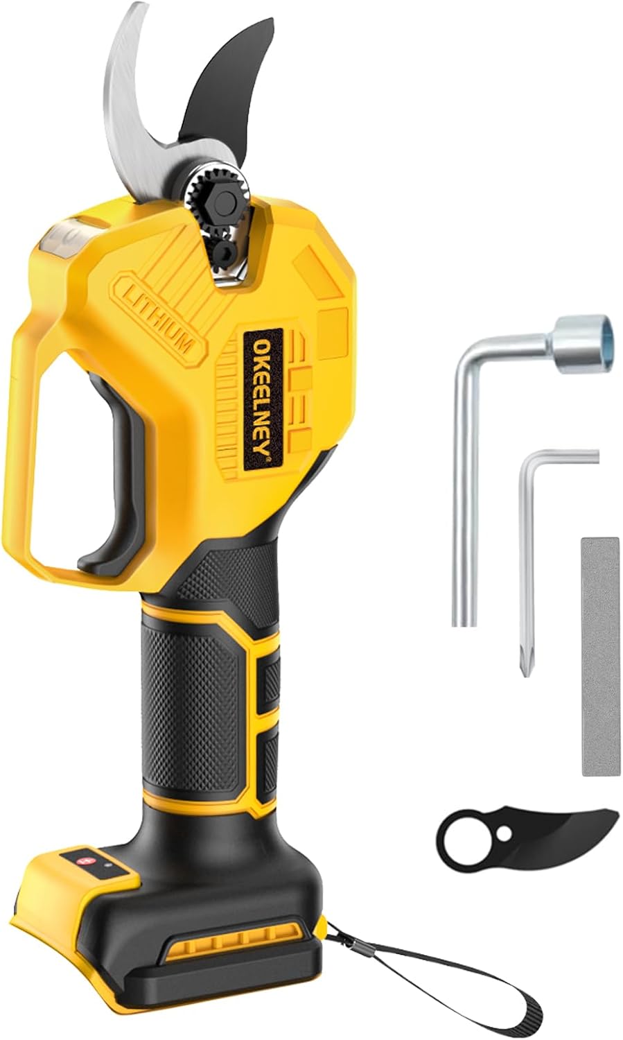 Electric Pruning Shears - Milwaukee 18V Compatible, 1.2" Cut, SK5 Blade (Tool Only)