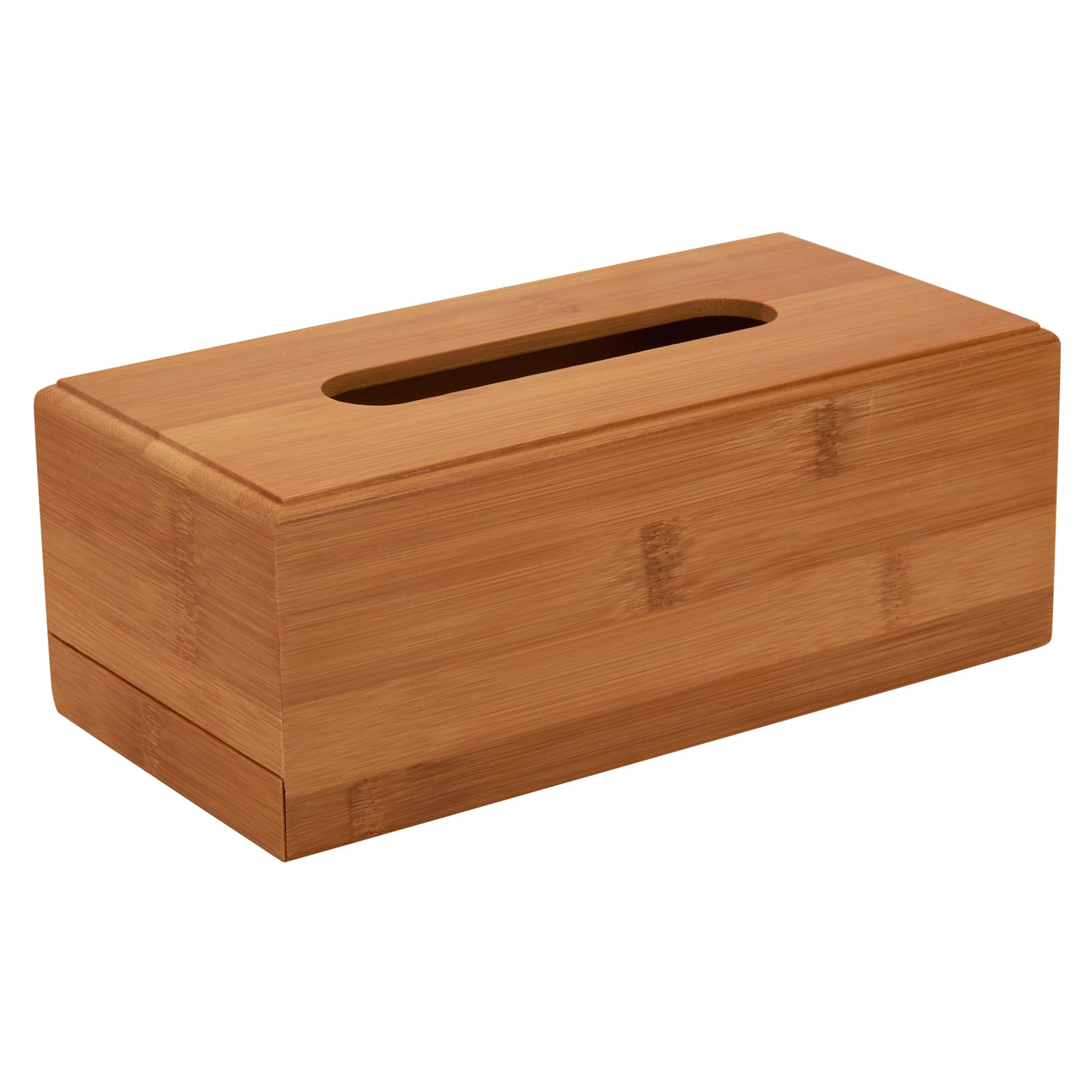 Black gold The Finer Touch Bamboo Wooden Tissue Box Holder for Dining Table Hotels Barthroom Car Kitchen and Office