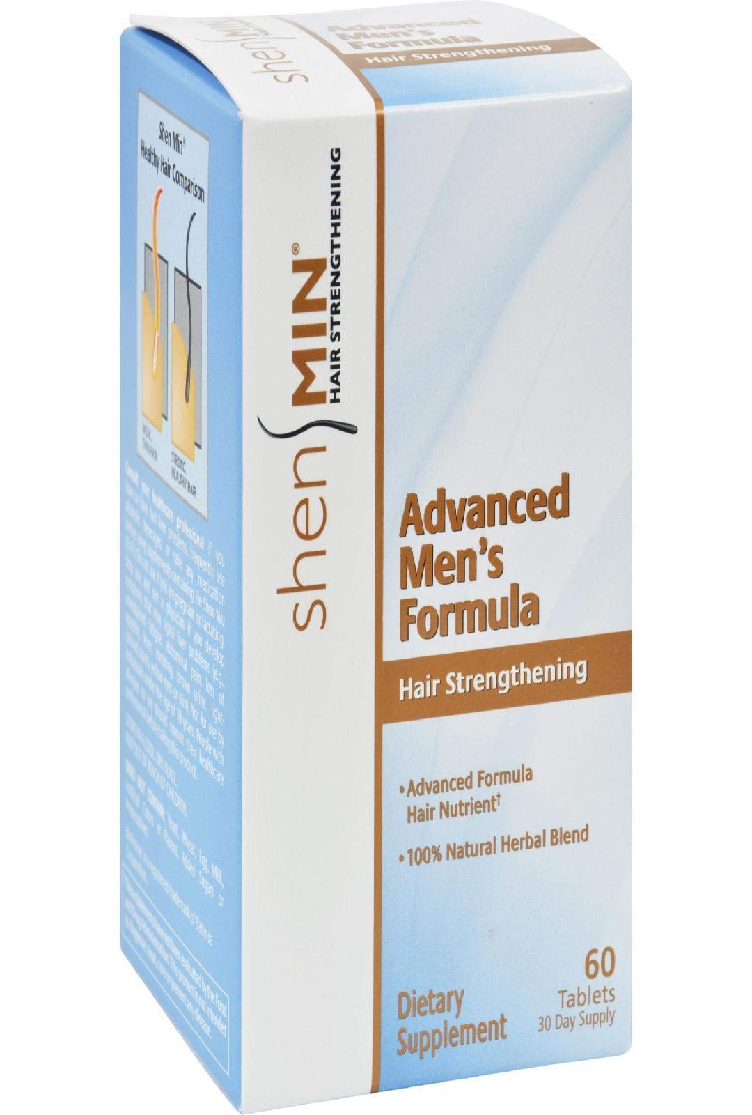 Natrol Shen Min Hair Strenghthing Advanced Men's Formula - 60 Tablets