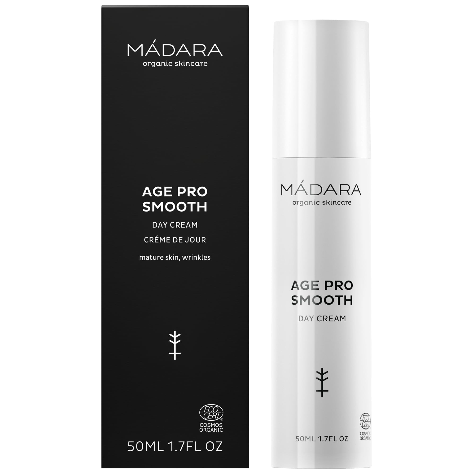 MÁDARA Crème Jour Hydratante Fermeté Hyaluronique 50 ml Visage Naturel