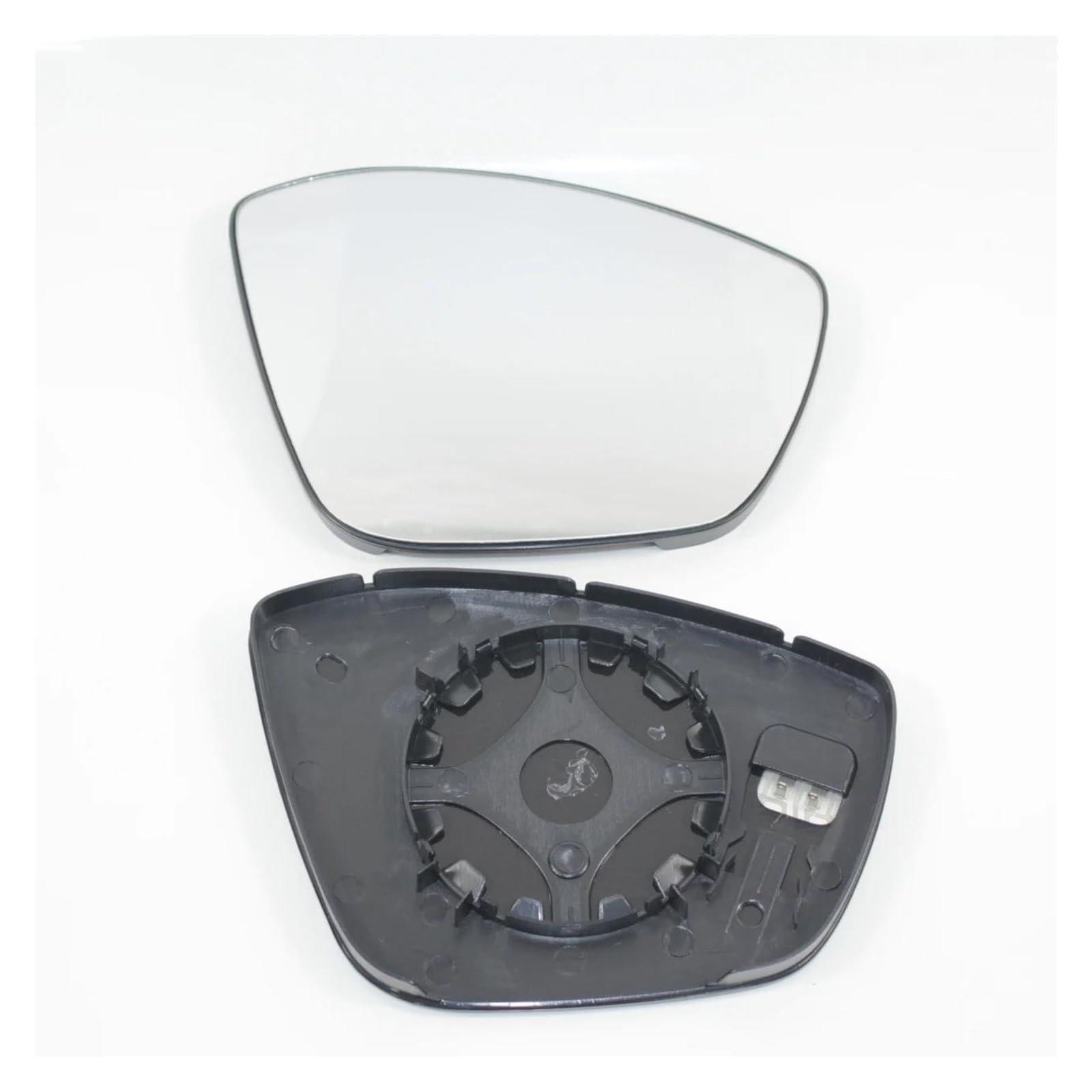 Lentille Miroir Voiture Rétroviseur Convexe Chauffant avec Plaque Arrière pour Peugeot 308 (2013 2014 2015 2016 2017 2018 2019 2020 2021) Voiture Verre Rétroviseur(Left Side)