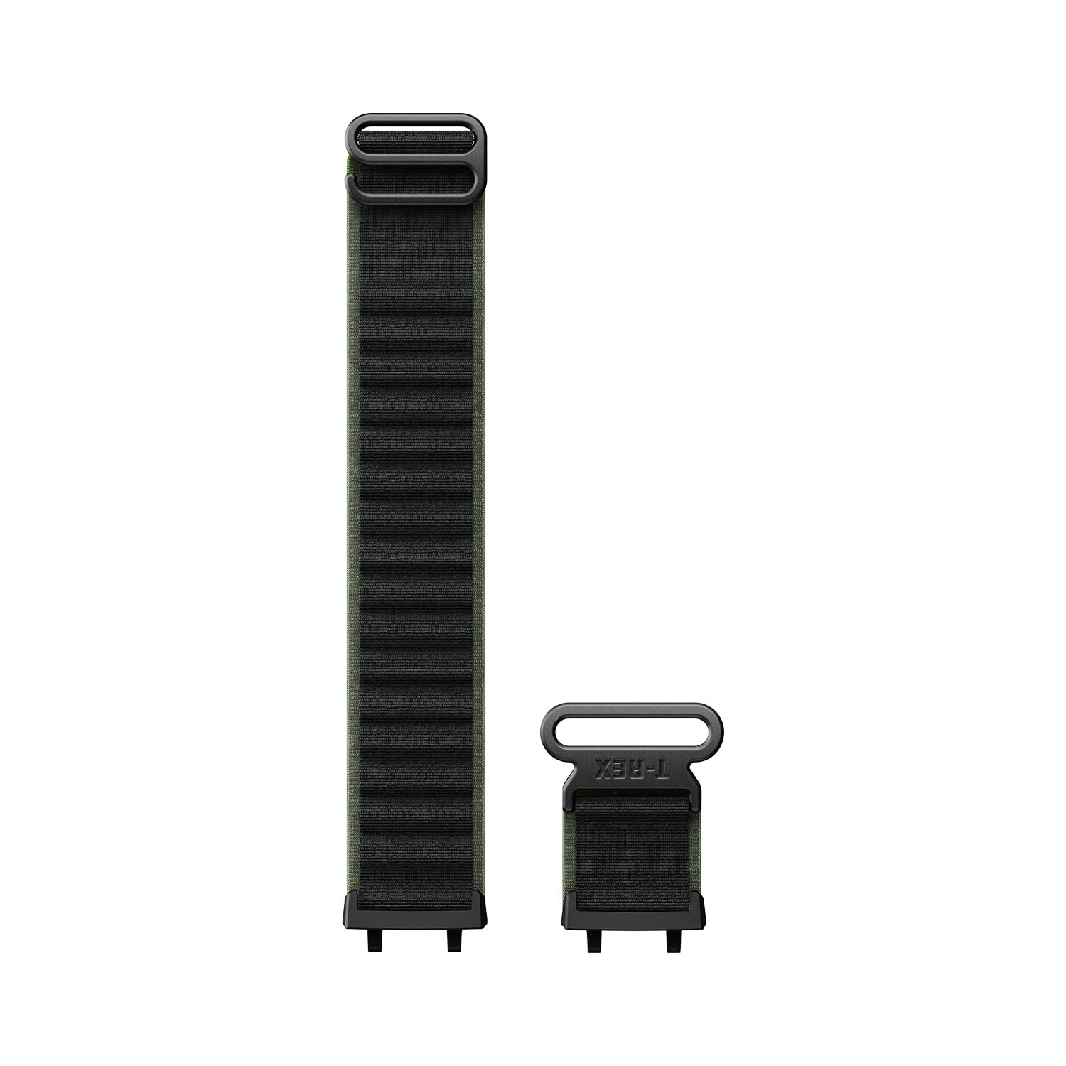 Amazfit Oficjalny pasek zamienny do smartwatcha T-Rex 3, sportowy pasek 22 mm, tkany nylonowy pasek dla mężczyzn i kobiet, Forest, zielony, jeden rozmiar