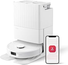 roborock Qrevo Pro Robot فراغ وممسحة مع تصميم FlexiArm Edge Mopping، غسيل ممسحة الماء الساخن الديناميكي وتجفيف الممسحة التلقائي، كشف الأوساخ الذكي، شفط 7000 باسكال، مثالي للسجاد