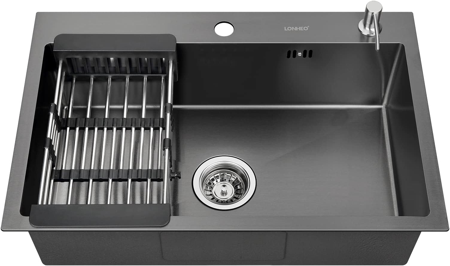 Reginox RL301CW 1.5 Bowl White Ceramic Reversible Inset Kitchen Sink