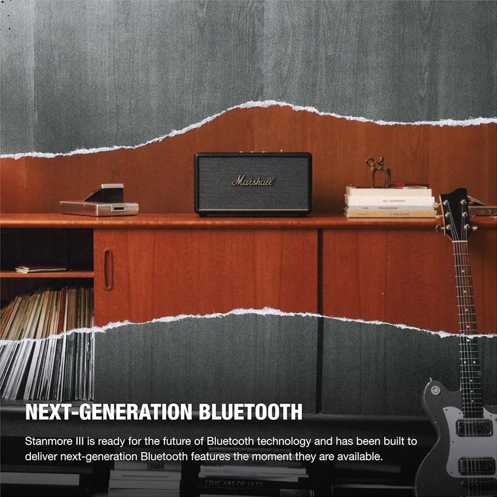 Marshall Stanmore III Bluetooth Altoparlante, Nero