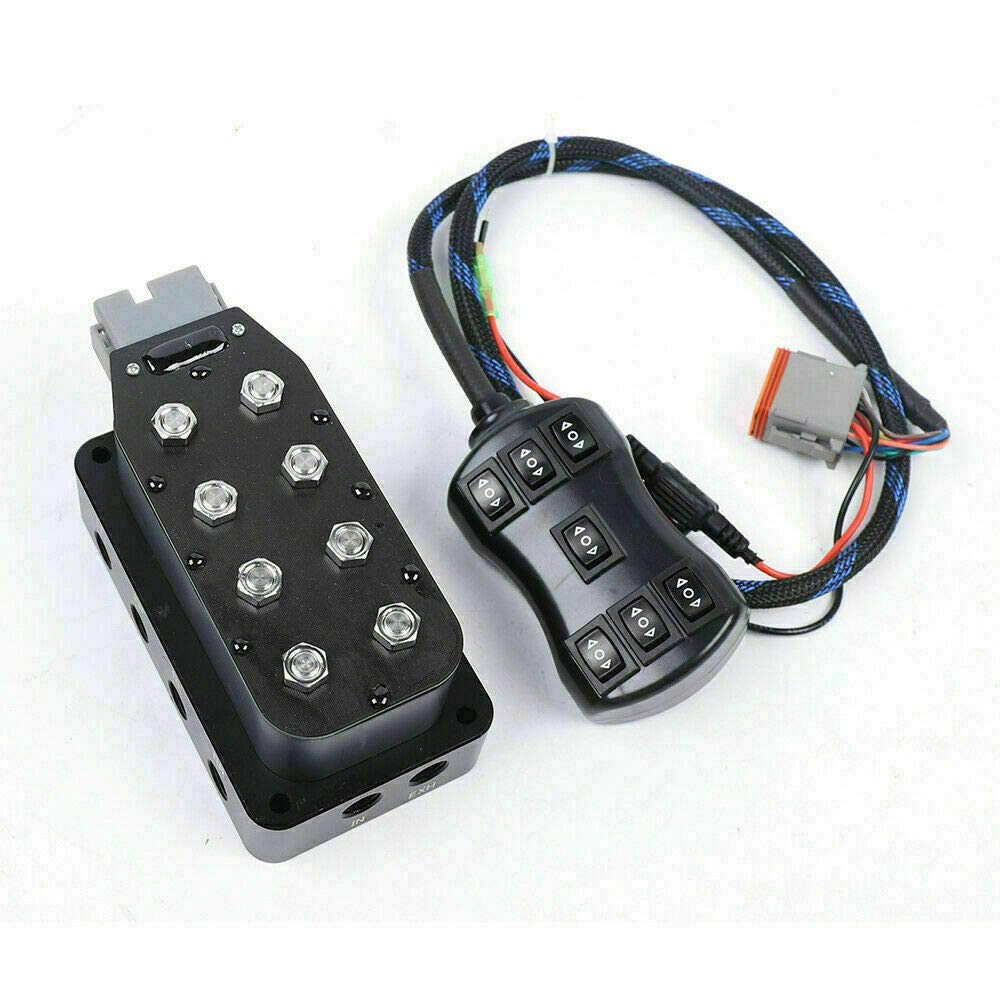 Buy Eapmic 4 Corner Air Suspension Solenoid Valve, 1/4" NPT 0200PSI