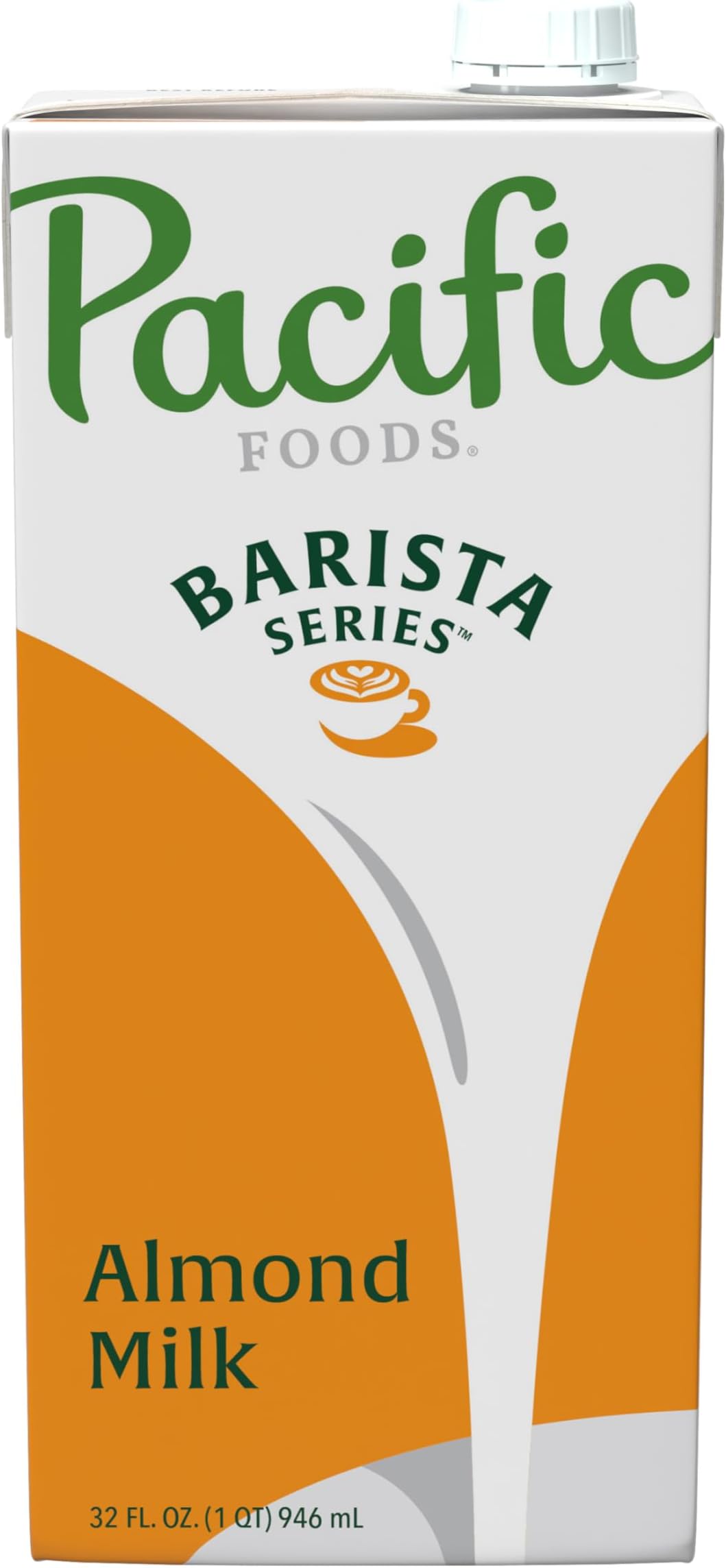 Barista Series Original Almond Milk, Plant Based Milk, 32 oz Carton (Pack of 12)