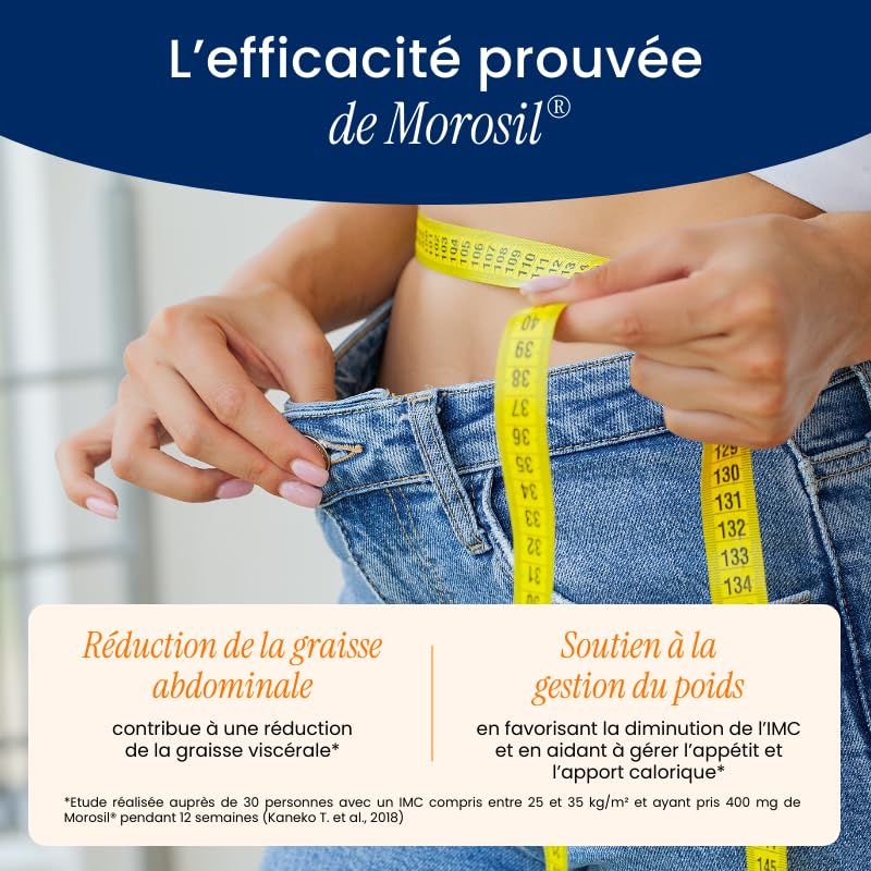 NaturAvignon Morosil 400 | Bruleur de graisse puissant | Perte de Poids Rapide et Efficace | Coupe faim | Morosil perte de poids, Guarana, Thé Vert, Caroube | 90 gélules minceur efficace – Image 7