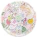 Pink Inspirational Stickers, Preppy Motivational Stickers, 50Pcs Aesthetic Encouragement Stickers for Students Teachers, Dovipta Vinyl Waterproof Stickers for Water Bottle, Laptop, Scrapbook, Journal
