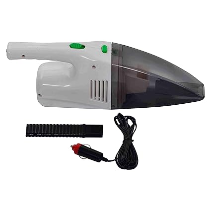 SOLOVIBES Handheld Car Vacuum, Hand Vacuum Battery and Car Volt Operated Pet Hair Vacuum, Car Vacuum Cleaner for Home and Car Cleaning