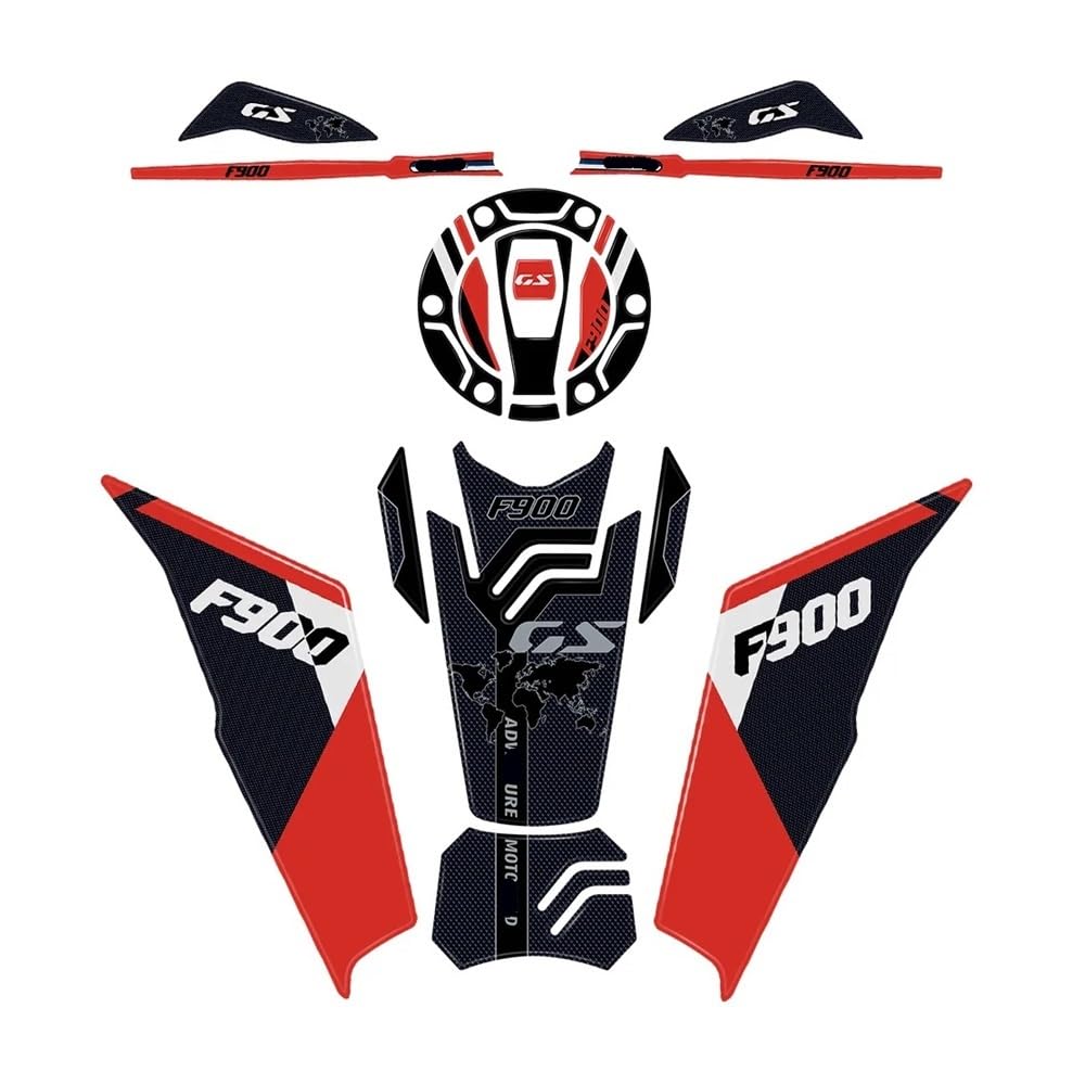 Fuel Tank Protector Motorbike Tank Pad Sticker Epoxy Resin Protective for F900GS F 900 GS for Adventure 2024