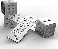 Vista 6 de Stainless Steel Welding Practice Kit, 2pcs Cube Dice Welding Coupons Kit For Beginners Practice And Training For MIG TIG STICK ARC, Side Length 2.36