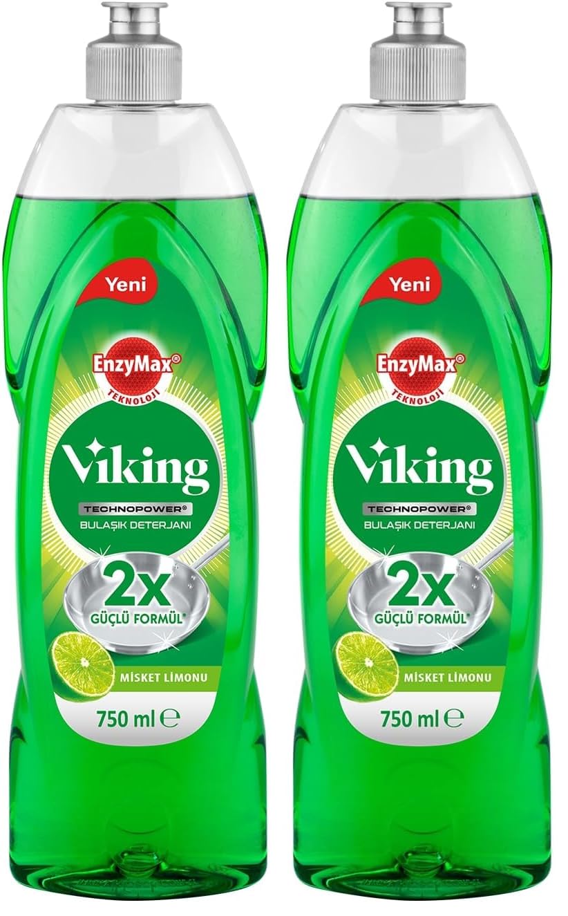 Sıvı Bulaşık Deterjanı Limon Kokulu 750 ml 1 Adet 2li paket