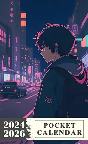 Pocket Calendar 2024 2026 Three Year Monthly Planner For Purse 36 SY466 