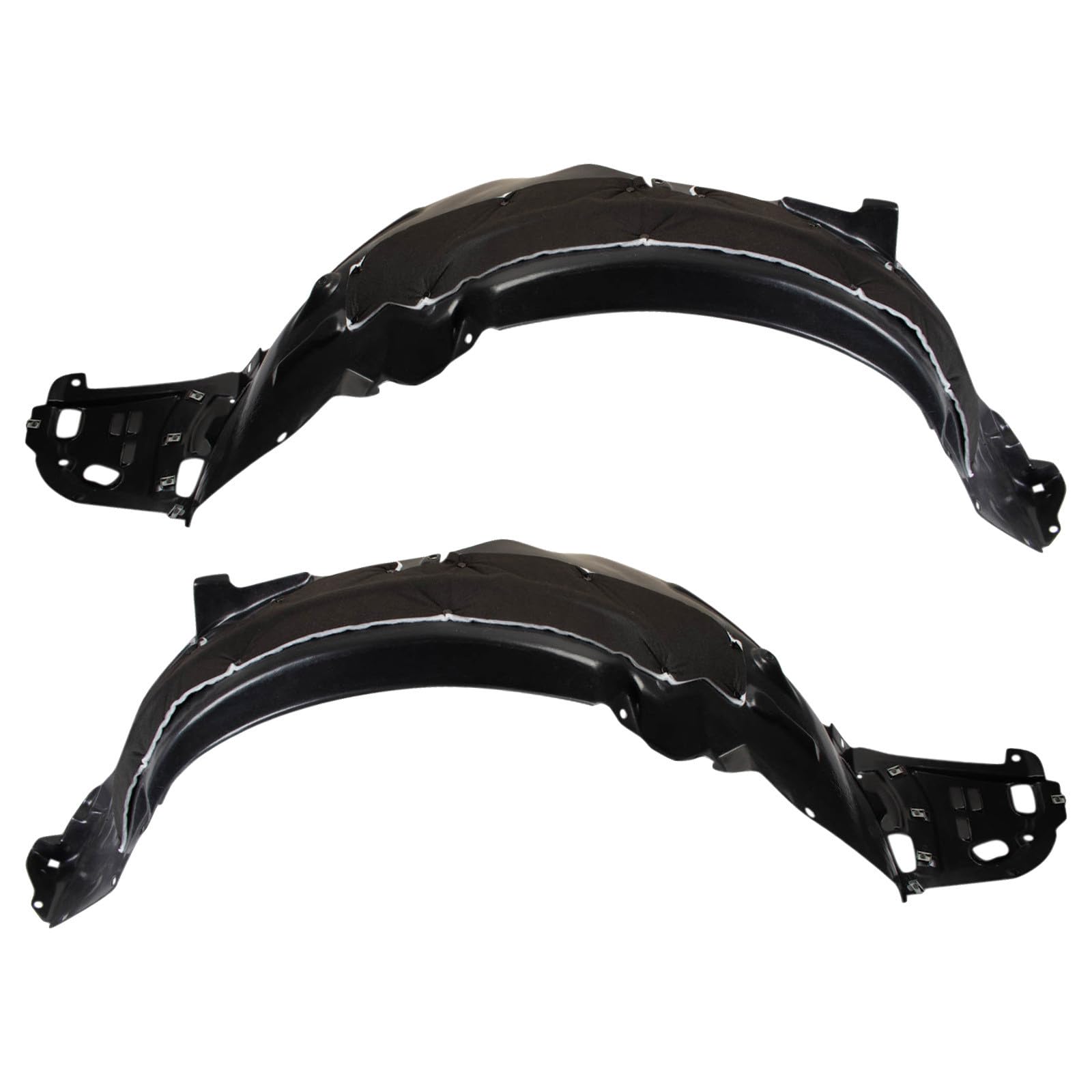 TRQ Inner Fender Liner Set | For 2015-2017 Acura TLX AC1248136 AC1249136