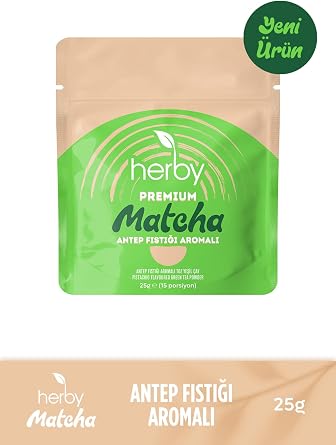 Herby Premium Matcha Antep Fıstığı Aromalı