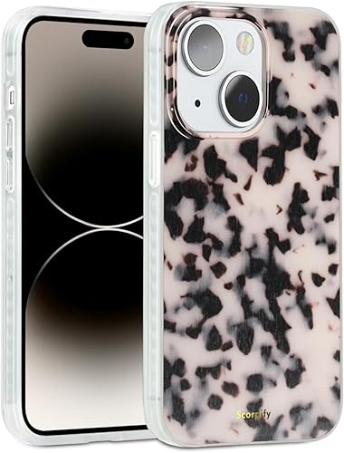 Miniatura 38 de SCORPIFY para iPhone 14 [Compatible con MagSafe] con diseño de mármol violeta, bonita funda magnética morada para mujeres y niñas, [sin Mármol