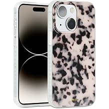 SCORPIFY for iPhone 13 Case [Compatible with MagSafe] with Pink Tortoise Shell Design, Cute Brown Magnetic Phone Cover for Women Girls, Slim Shockproof Bumper with Stylish Pattern