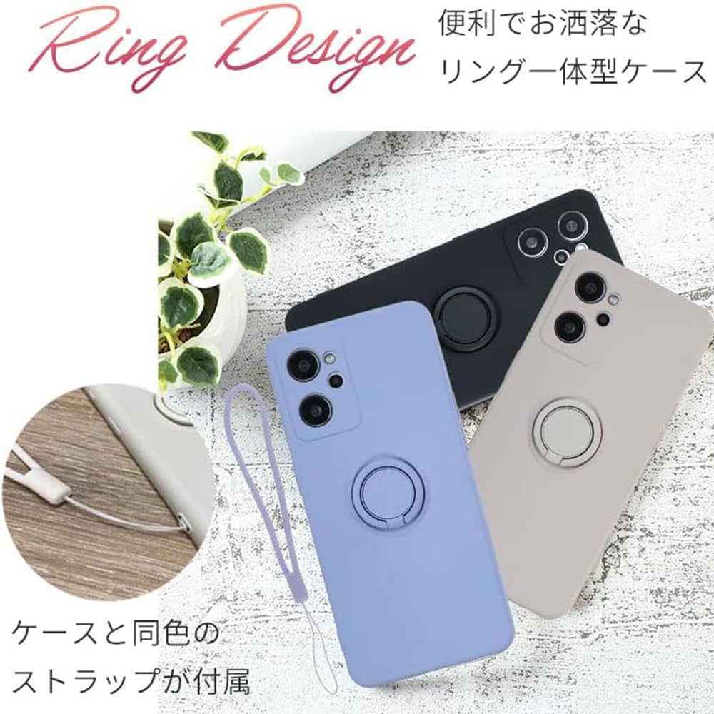 Amazon.co.jp: For Google Pixel 8 ケース リング付き[Gosento]Google
