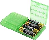 Vista 7 de Zerone 5 Colores Conveniente AA/AAA Batería 10 PCS Soporte de Baterías Caja de Almacenamiento Caja de Plástico Resistente al Desgaste Caja