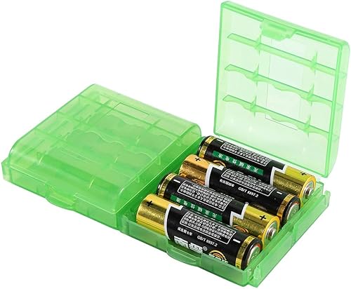 Miniatura 7 de Zerone 5 Colores Conveniente AAAAA Batería 10 PCS Soporte de Baterías Caja de Almacenamiento Caja de Plástico Resistente al Desgaste Caja de