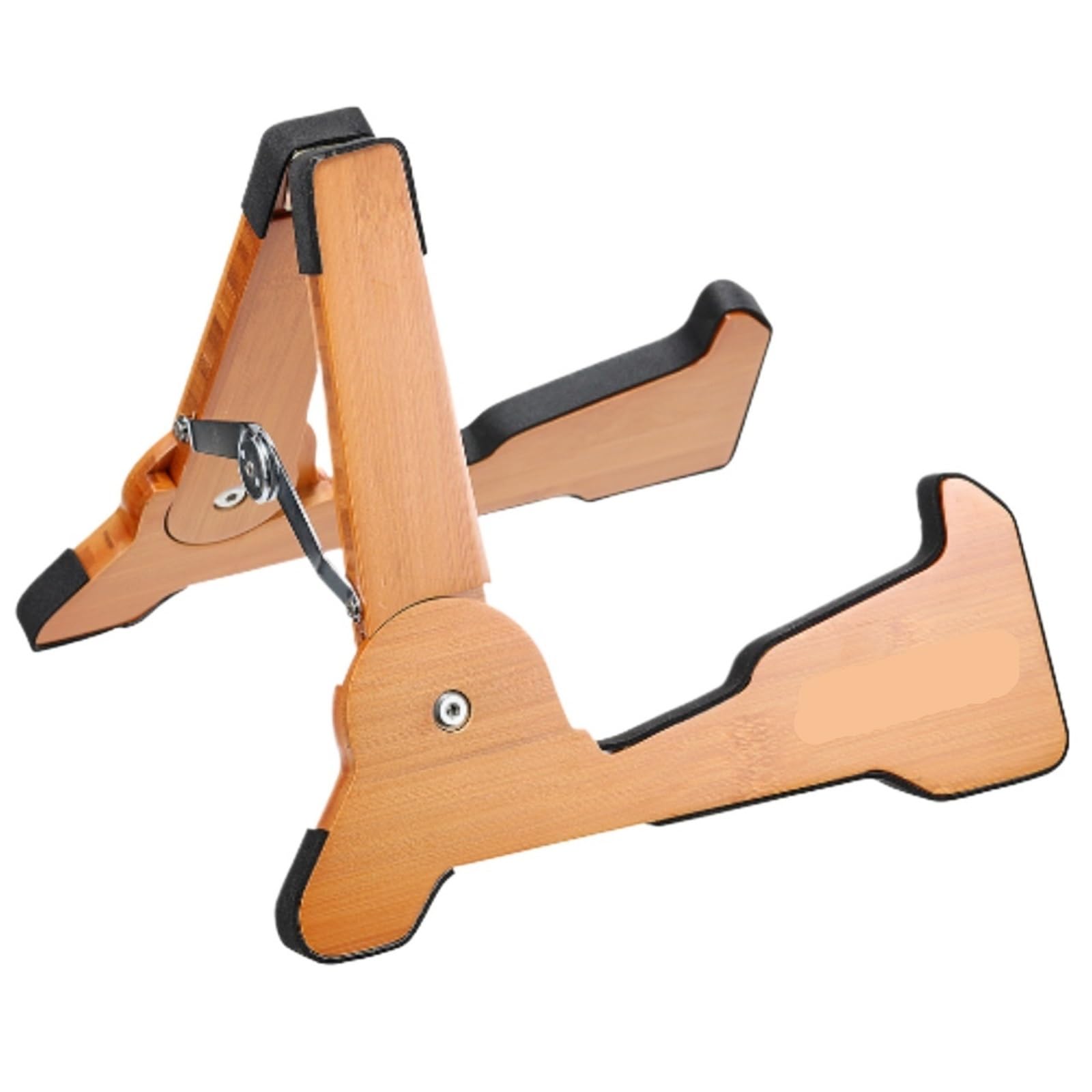 GCYEIDMA Guitar Stand Wood Foldable Wooden Guitar Stand Portable Holder For Electric Guitars Acoustic Ukuleles Basses(Color1)