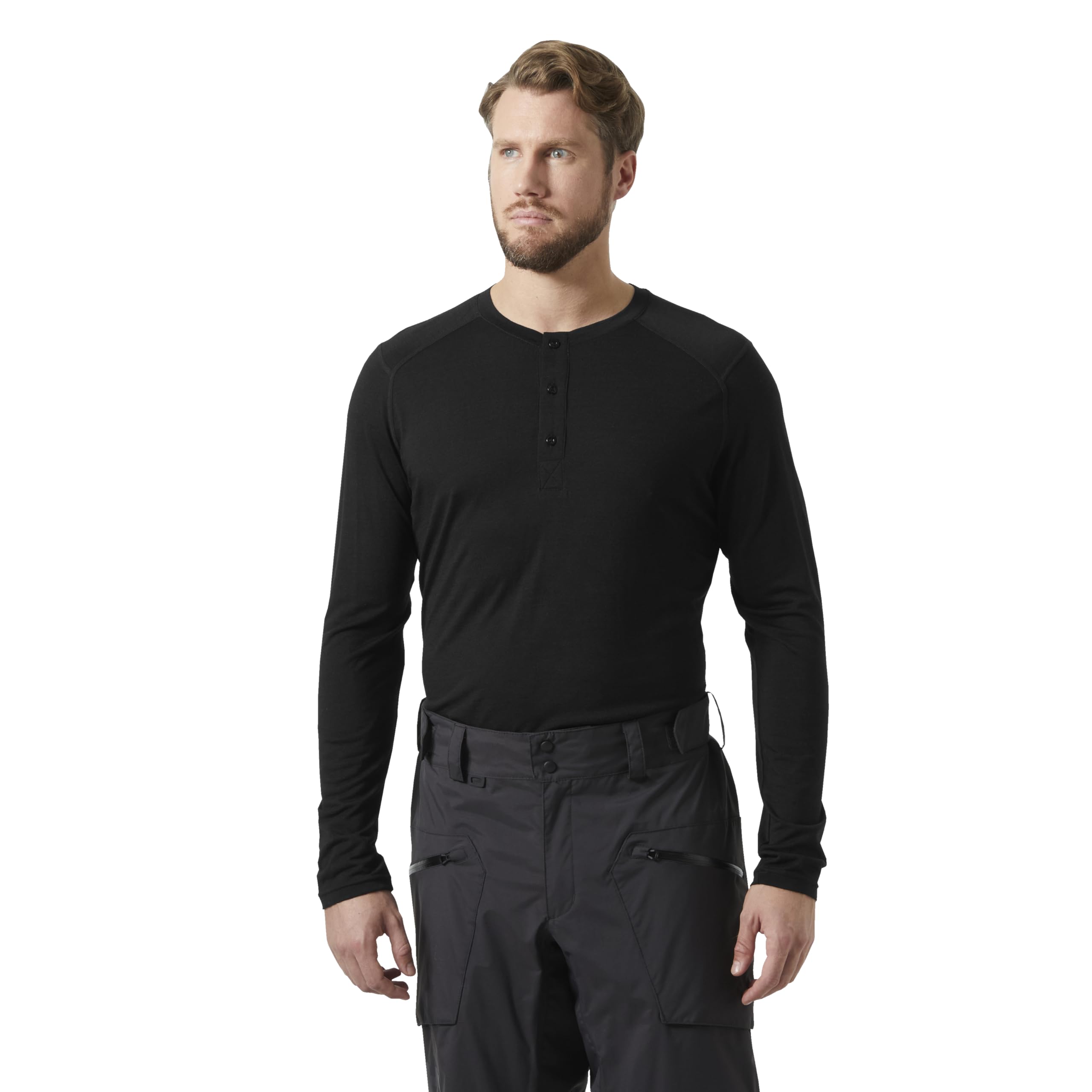 Helly Hansen Durawool Long Sleeve Henley Durawool Henley de Manga Larga Hombre