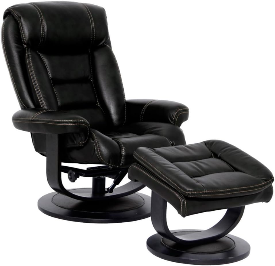 Parker House Triton Swivel Recliner and Ottoman