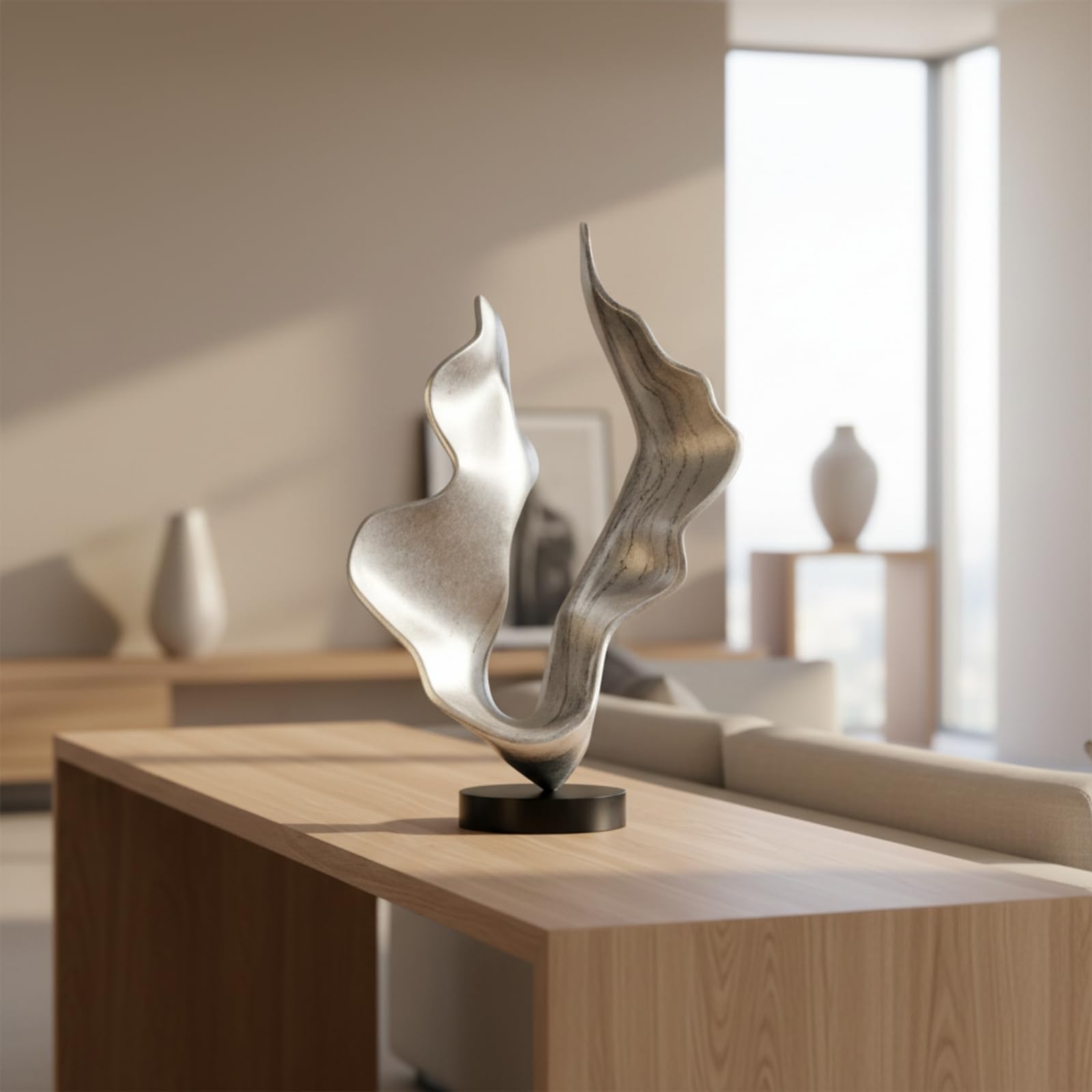 MagiDeal Escultura Geométrica
