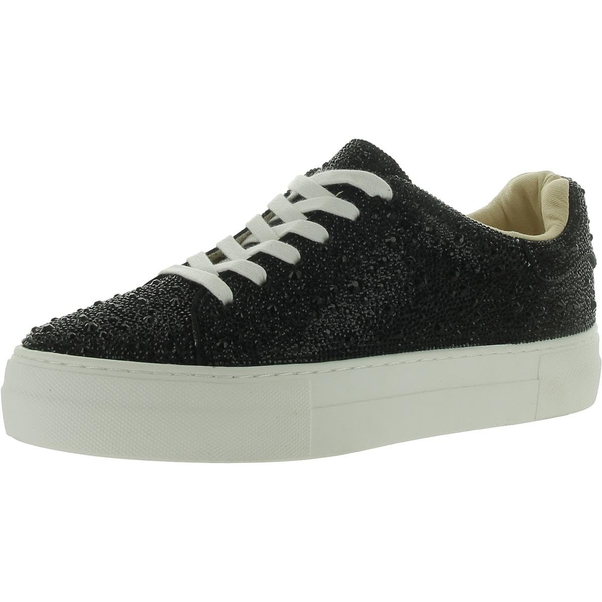 Betsey Johnson Women's Sidny Sneaker, Black, 9.5