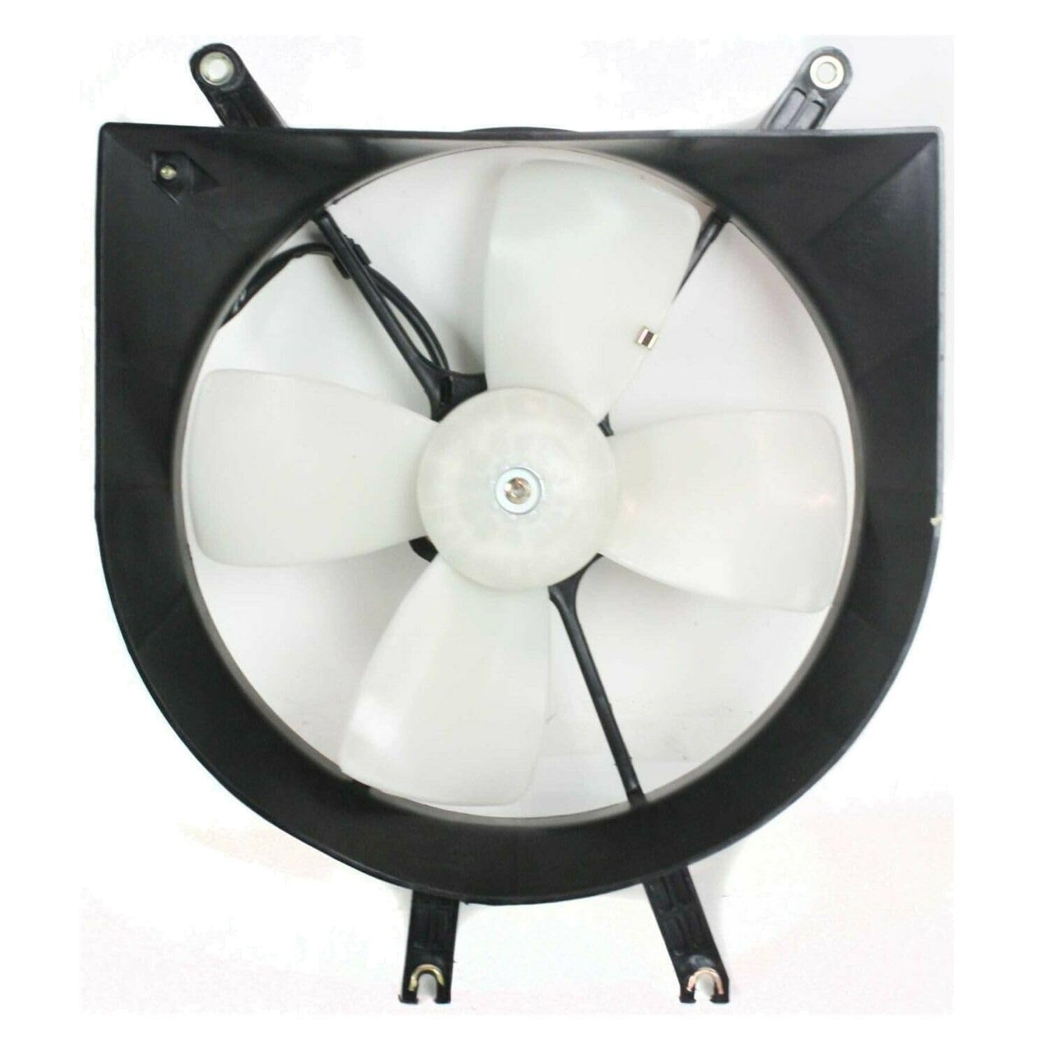 Radiator Cooling Fan Motor Assembly for Honda for Civic for Del Sol 1.5L 1995 & 1.6L 1993-1997 1pc Right Passenger Side