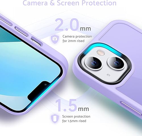 Miniatura 5 de Anqrp Funda diseñada para iPhone 13 Mini, compatible con carga inalámbrica Funda delgada de silicona suave antiarañazos para iPhone 13 Mini de 5.4