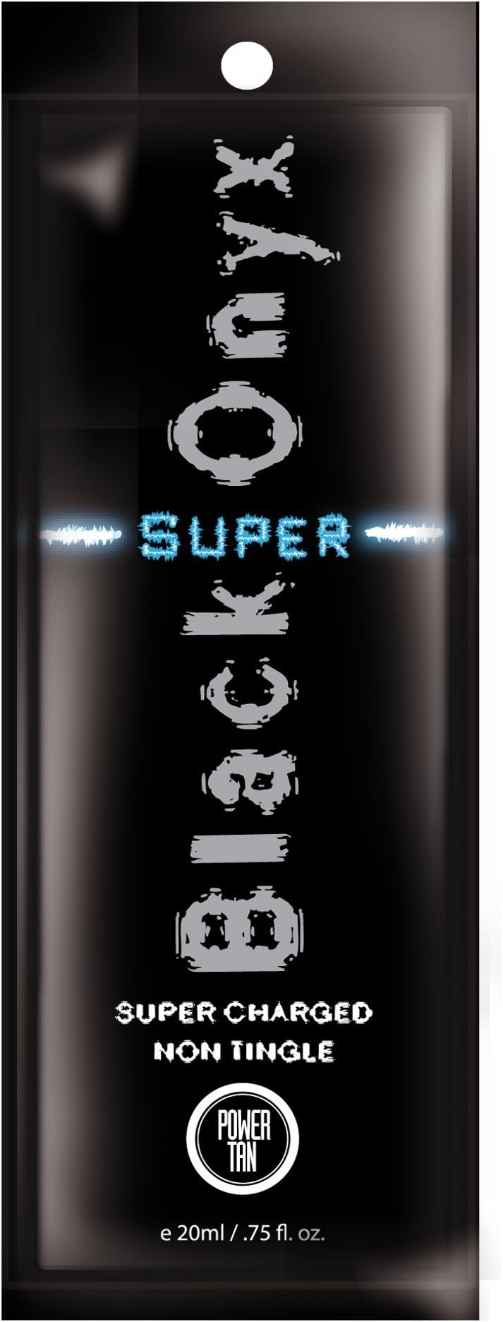 Super Black Onyx Non Tingle Sunbed Cream Accelerator AlgoTan Technology Black Walnut Shell Extract Tingle-Free Hydrates Skin Pear Berry Fragrance | 20ml