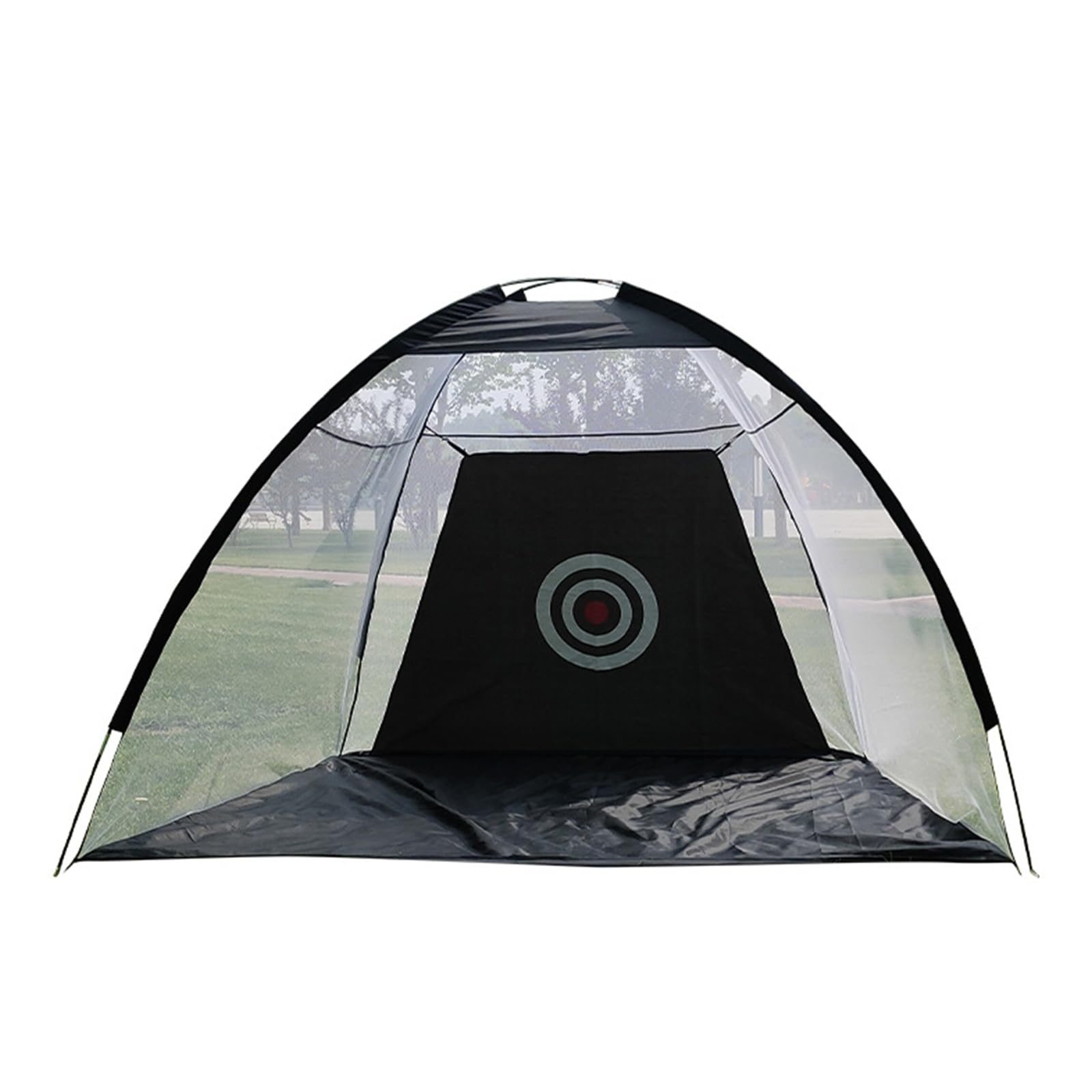 Golf Practice Net with Target - Portable Golf Hitting Net for Backyard Garden Indoor Outdoor, Quick Setup Golf Training Net for Beginners Adults, Includes Carry Bag & Stakes