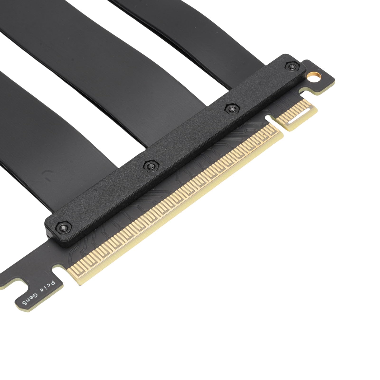 KIMISS Kabel Nośny PCIe 5.0 X16 do Karty RTX 4090/5090 — Elastyczna Karta Rozszerzenia GPU 128 Gb/s z Ekranowaniem EMI (30cm)