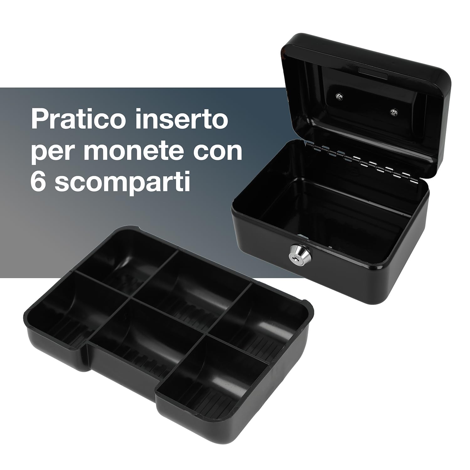 Cassetta Portavalori Burg-Wächter - Serratura Chiave Verde Turchese - Foto 3