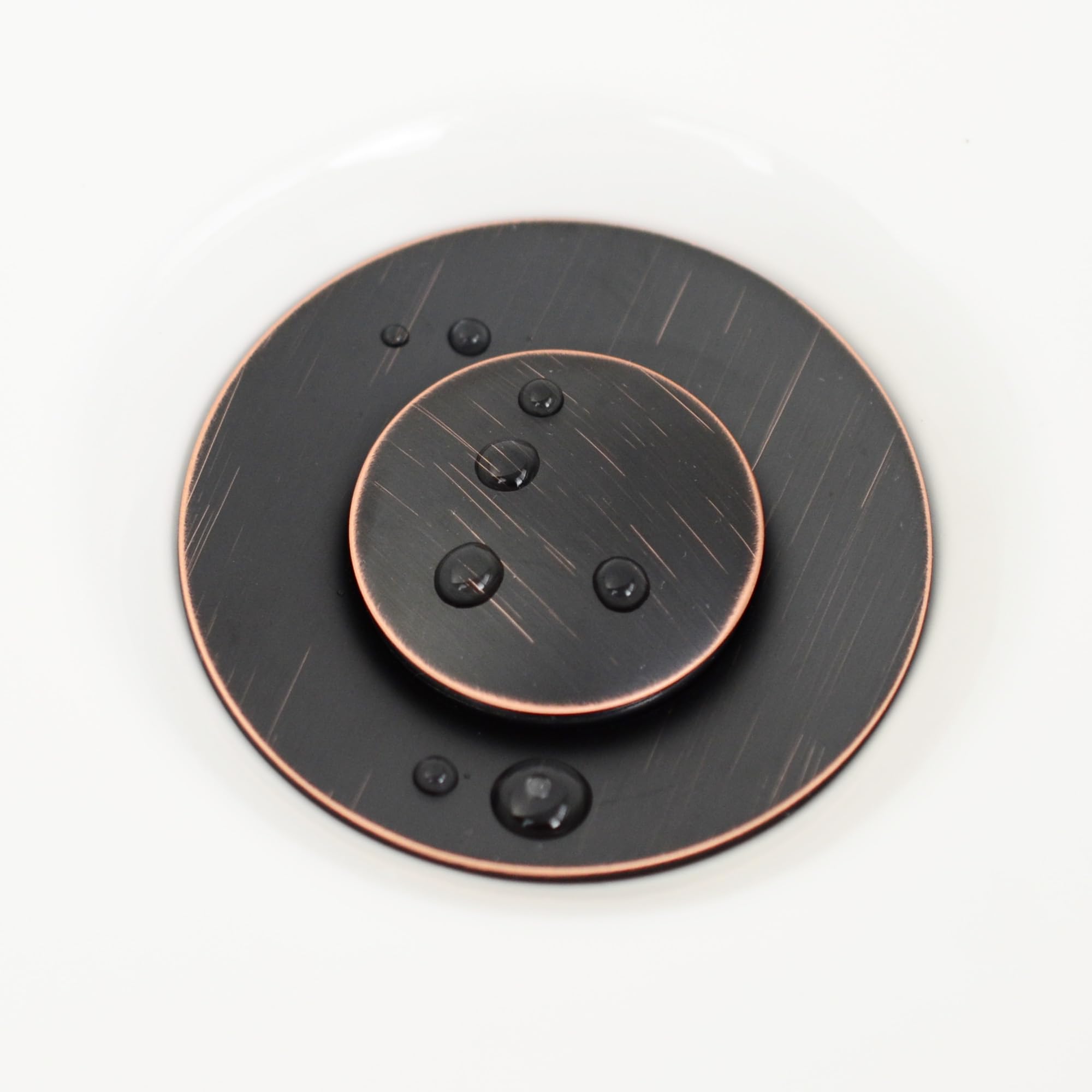 purelux baño grifo fregadero Pop Up desagüe tapón con rebosadero