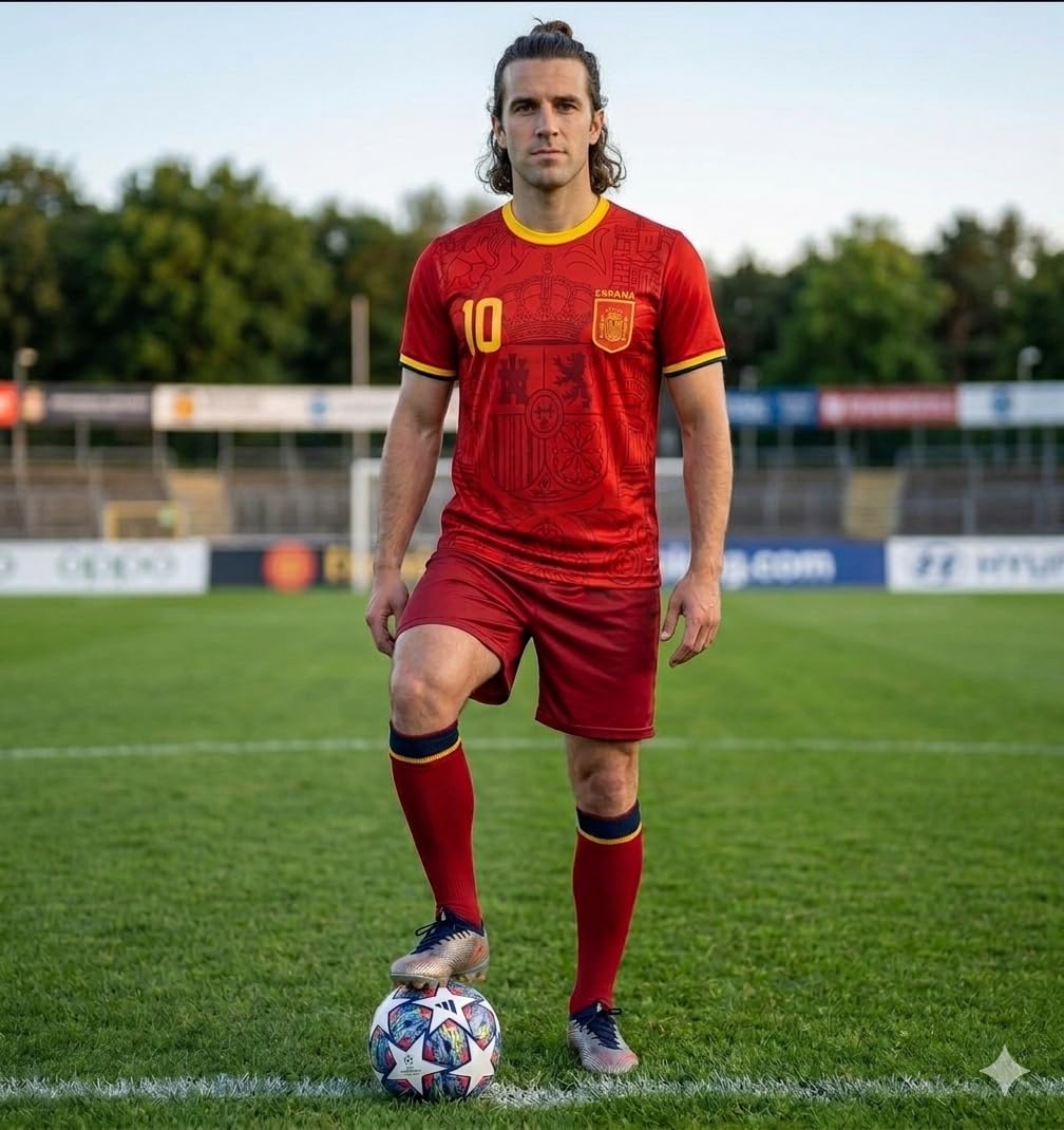 Camiseta de Deporte y Fútbol para Hombre y Mujer